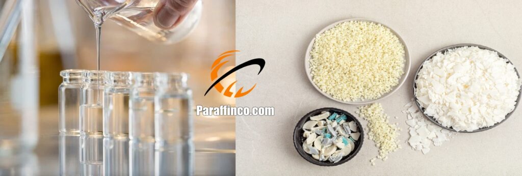 difference between paraffin and wax
